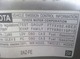 2015 SCION XB, SILVER, 2.4L, AT,   Z25166